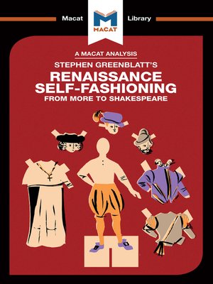 cover image of An Analysis of Stephen Greenblatt's Renaissance Self-Fashioning